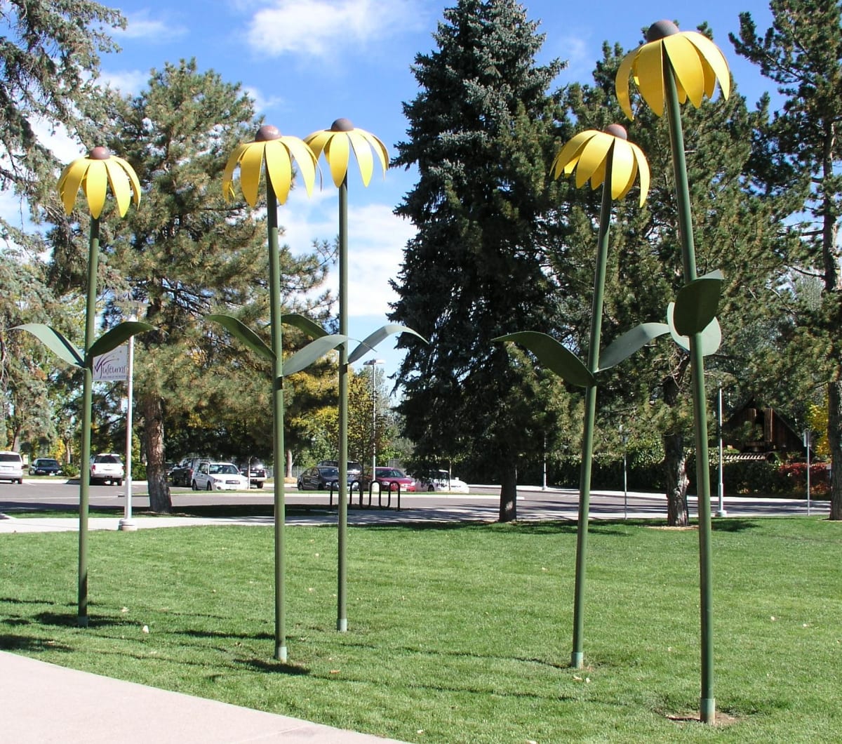 5 Sunflowers by Christopher Weed  Image: "5 Sunflowers" by Christopher Weed, 2002
