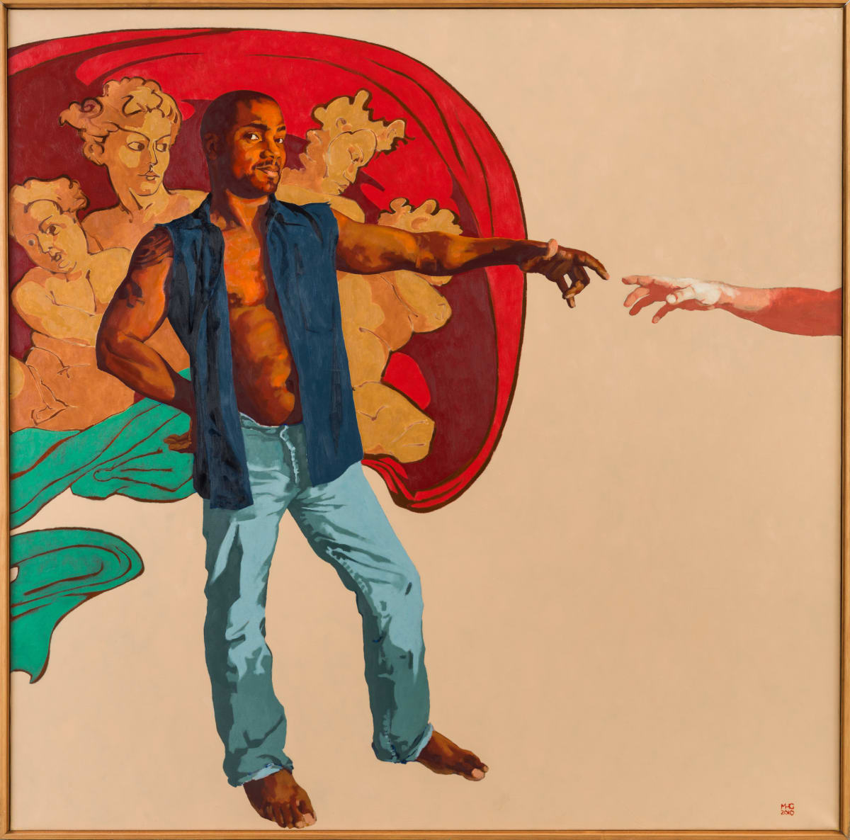 Cartoon for the Sistine Chapel by Marie Hines Cowan 