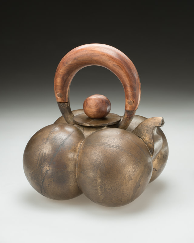 Bronze Teapot by William Underhill 