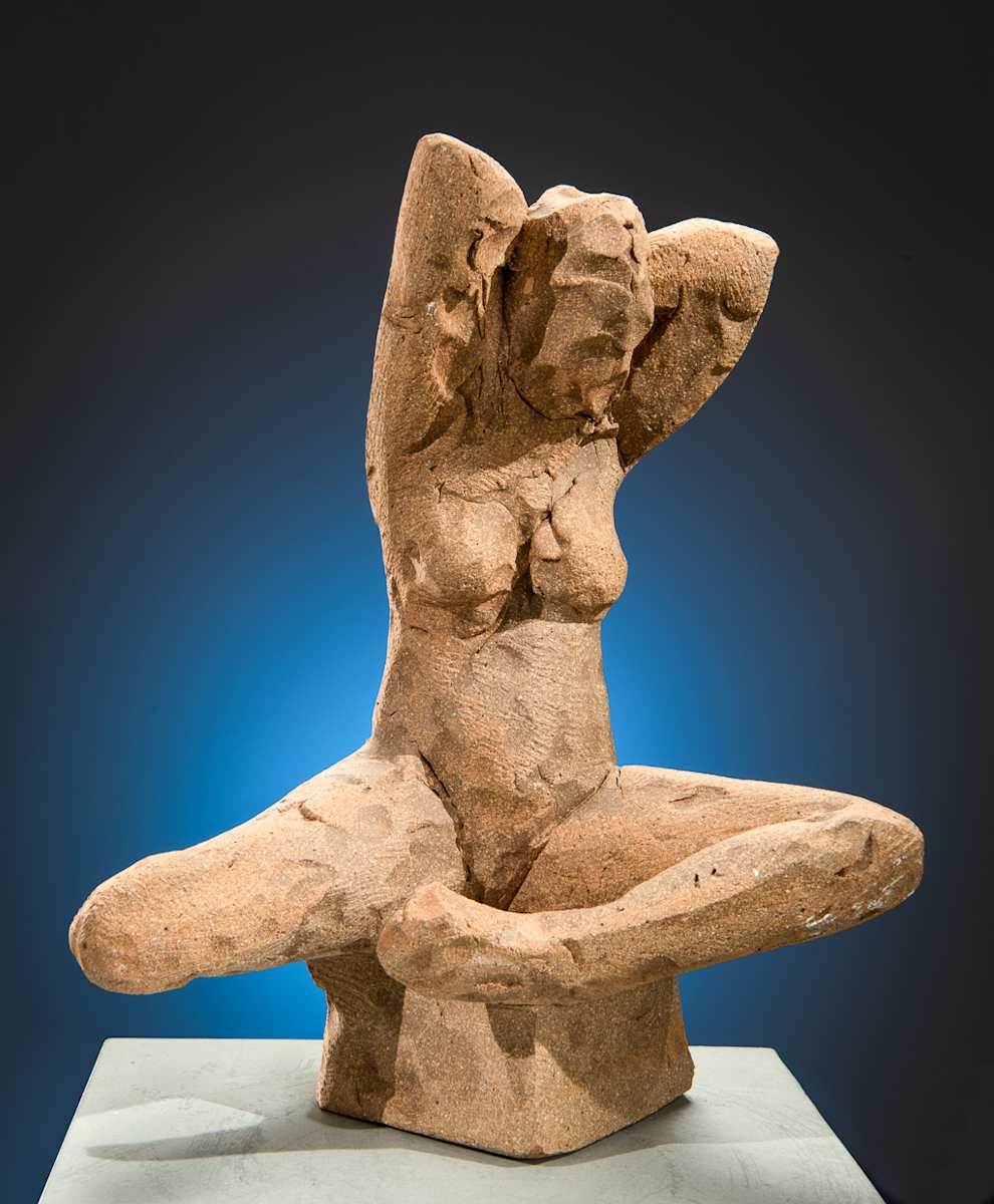 Untitled (Clay Figure with Hands Behind Head) by William Underhill 