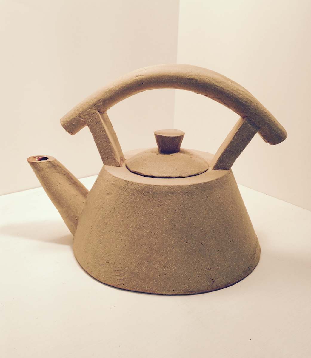 Clay Teapot by William Underhill 