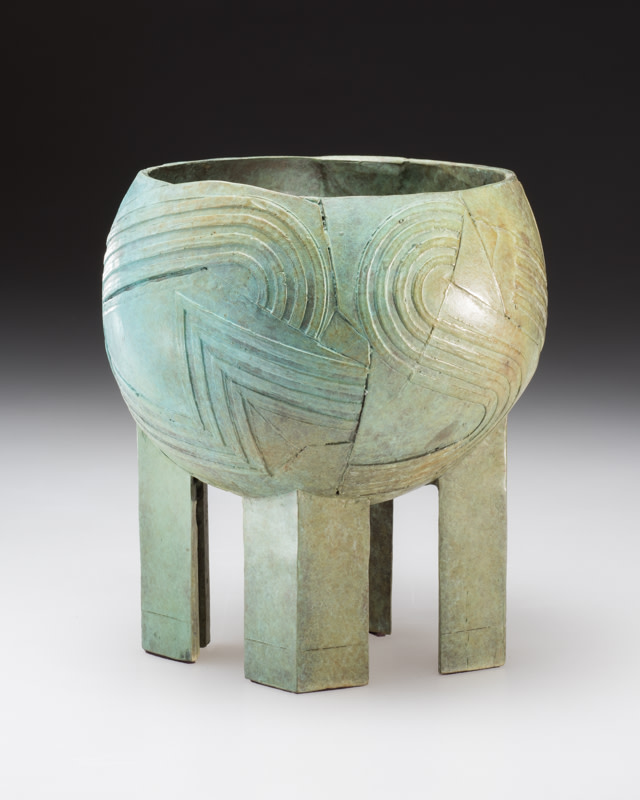 Green Swirls by William Underhill 