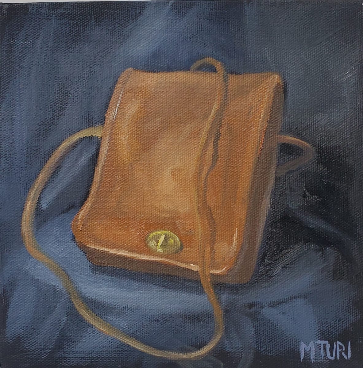 Classic 2  Image: Coach Cross-body Bag that was given to my mother, and then back to me.  My mother has now purchased this painting.