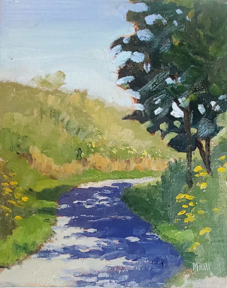 Shady Path by Mia Turi  Image: In Chagrin River Park, September, 2022.