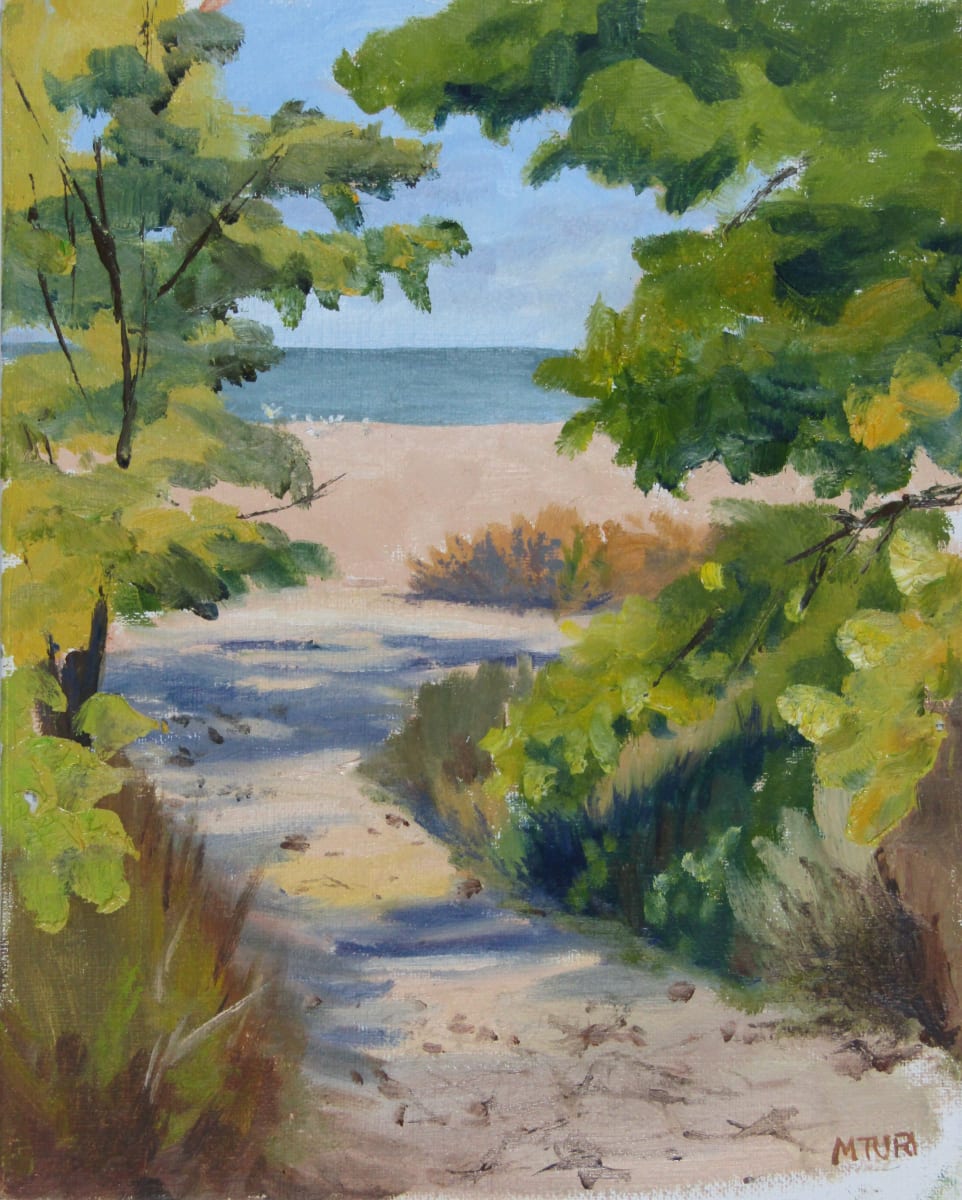 Untitled (Beach Trail)  Image: Path leading to Headlands Beach.  Autumn 2021