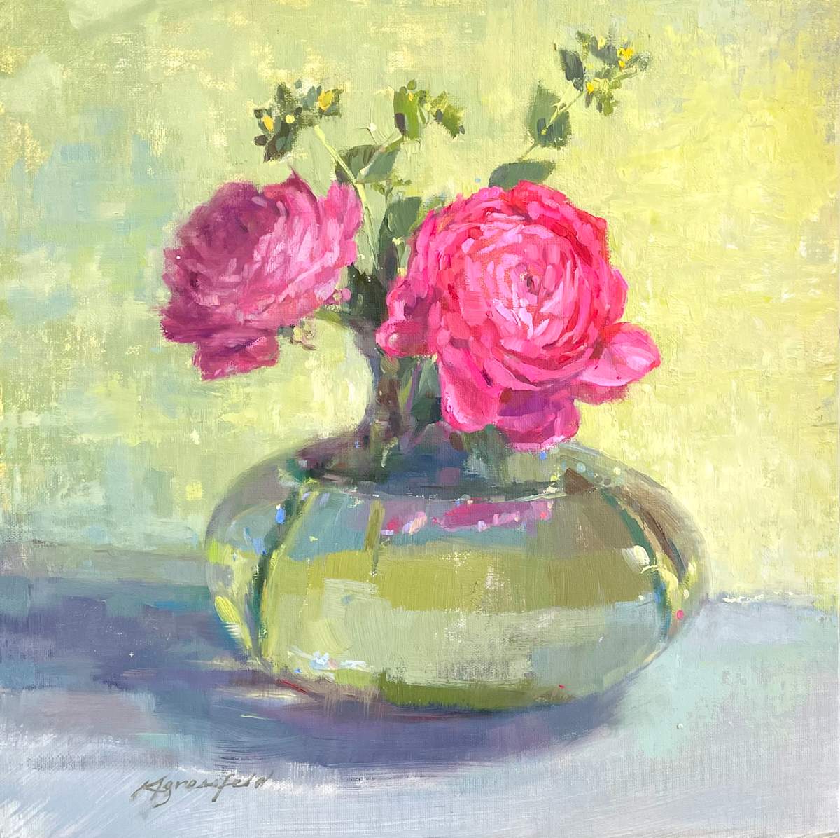 Ranunculus by Katherine Grossfeld 