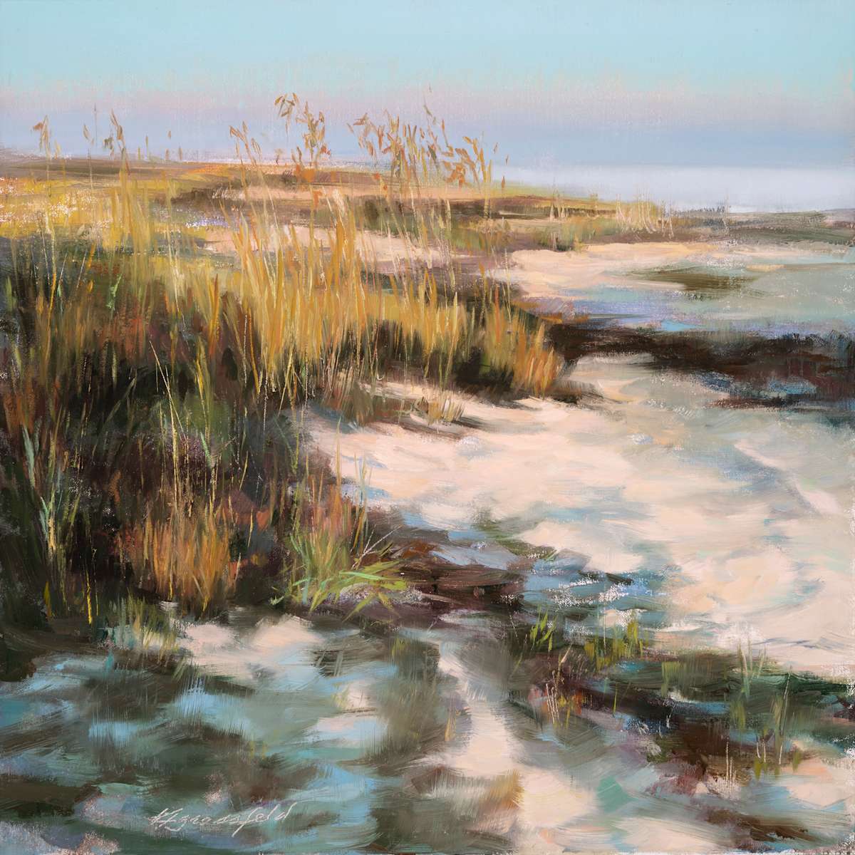 Morning Gold by Katherine Grossfeld 