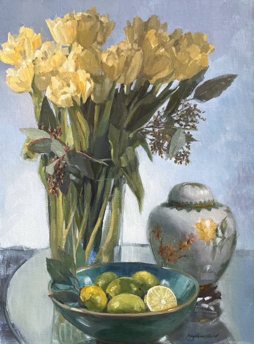 Tulips Tulips, Limes by Katherine Grossfeld 