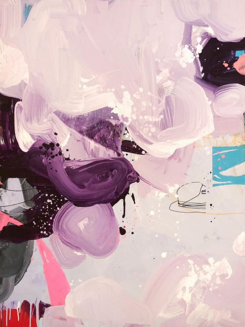 Aubergine coconut smoothie by NINO YUNIARDI 