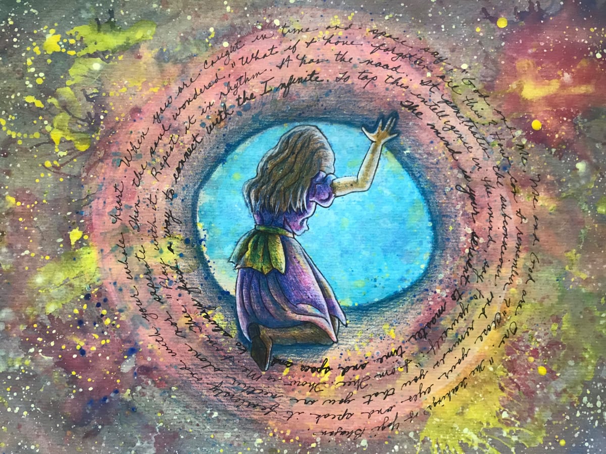 #3 Alice Entering Portal by Linda Chido 