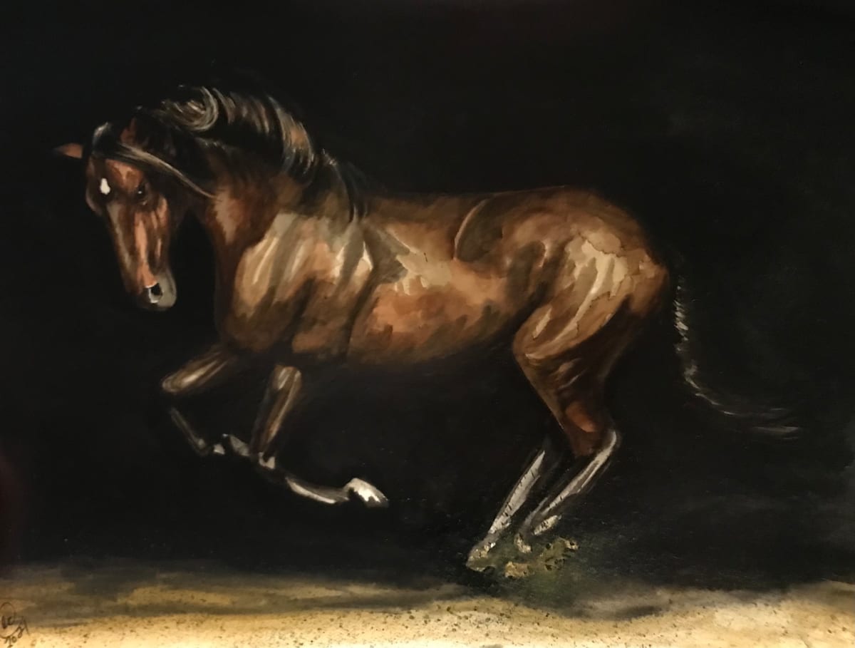 Leaping Horse by Linda Chido 