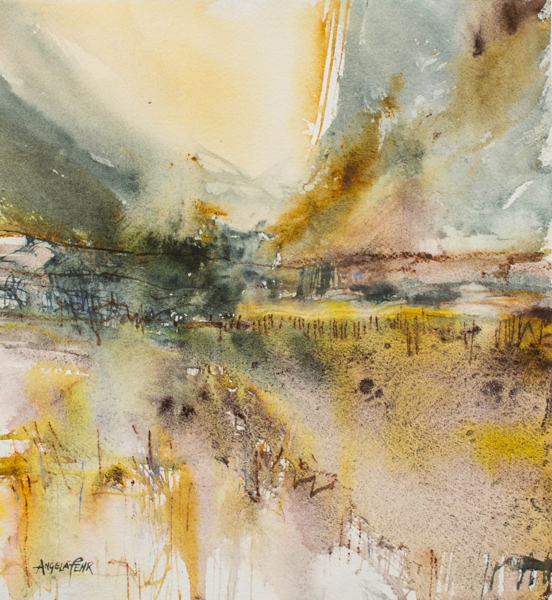 Earth Touching Sky by Angela Fehr 