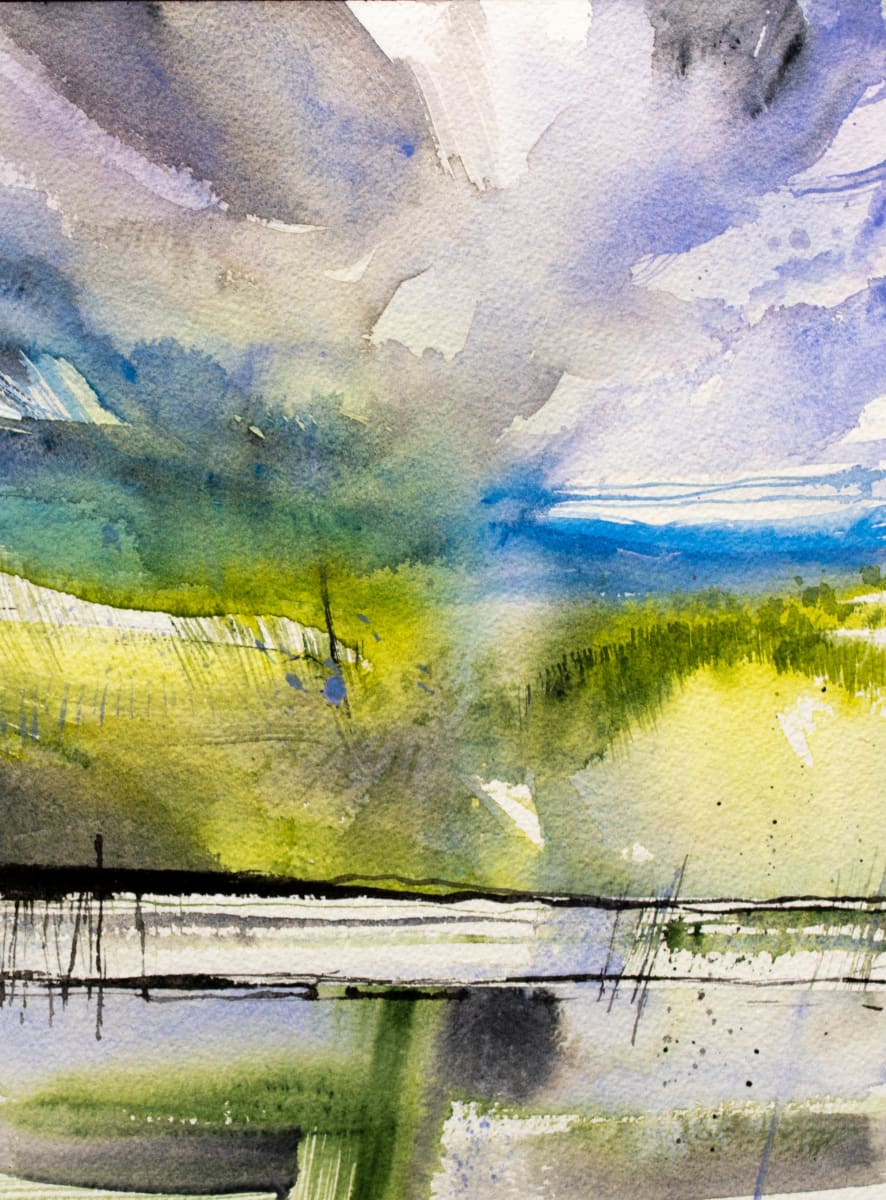 Layered Landscape by Angela Fehr 
