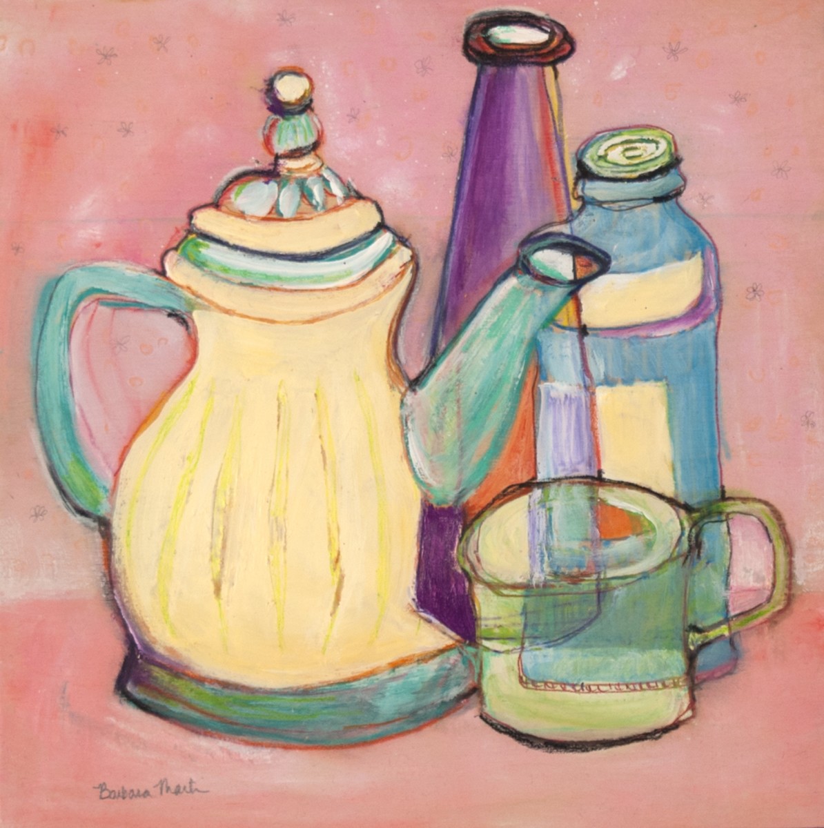 Evening Coffee by Barbara Martin 