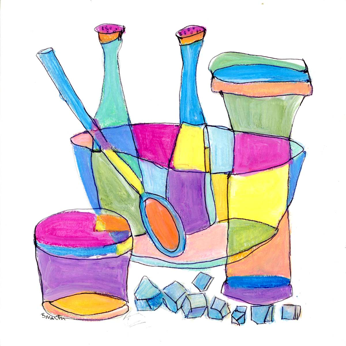 Fancy Crystals by Barbara Martin, Image 1.