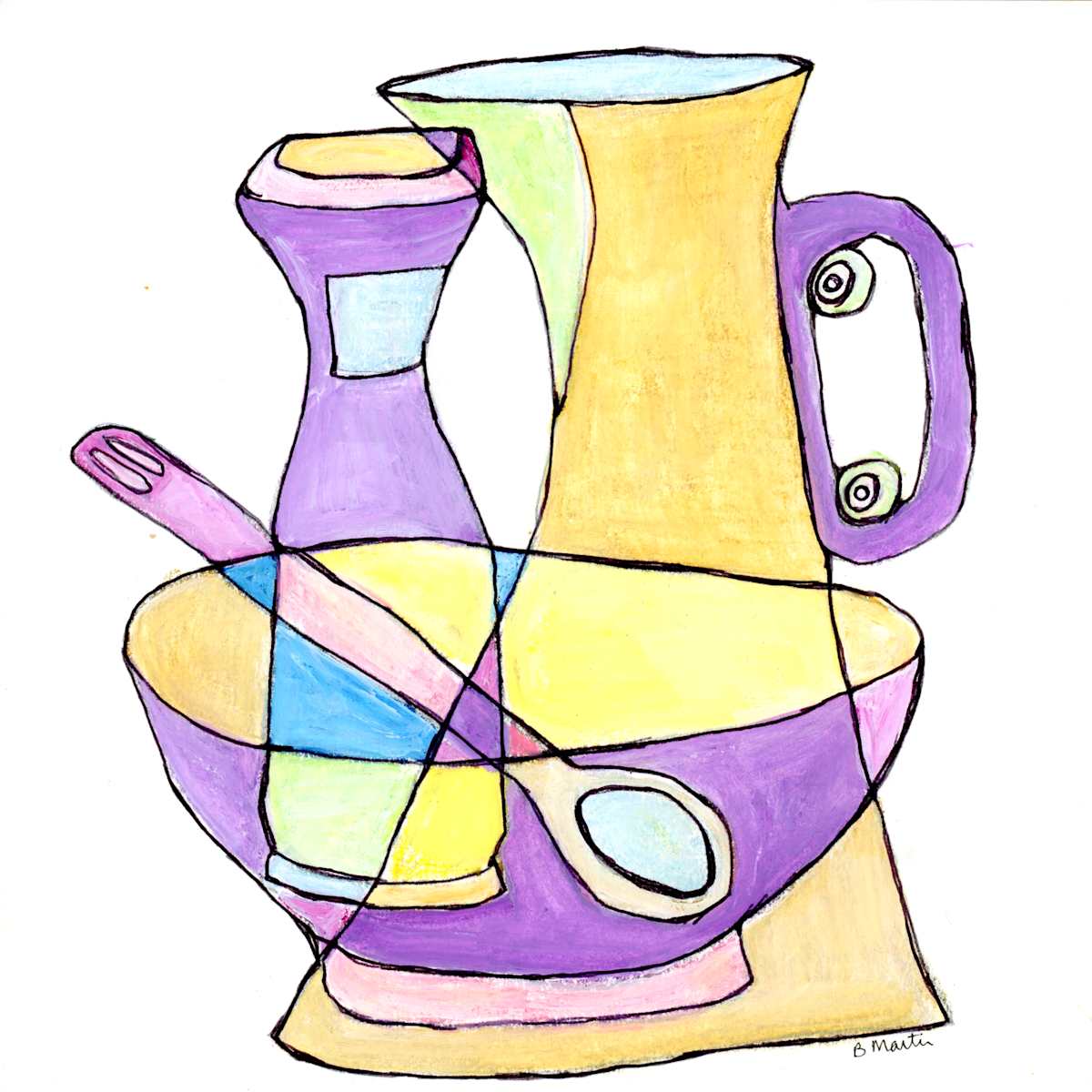 Fancy Curlicues by Barbara Martin, Image 1.