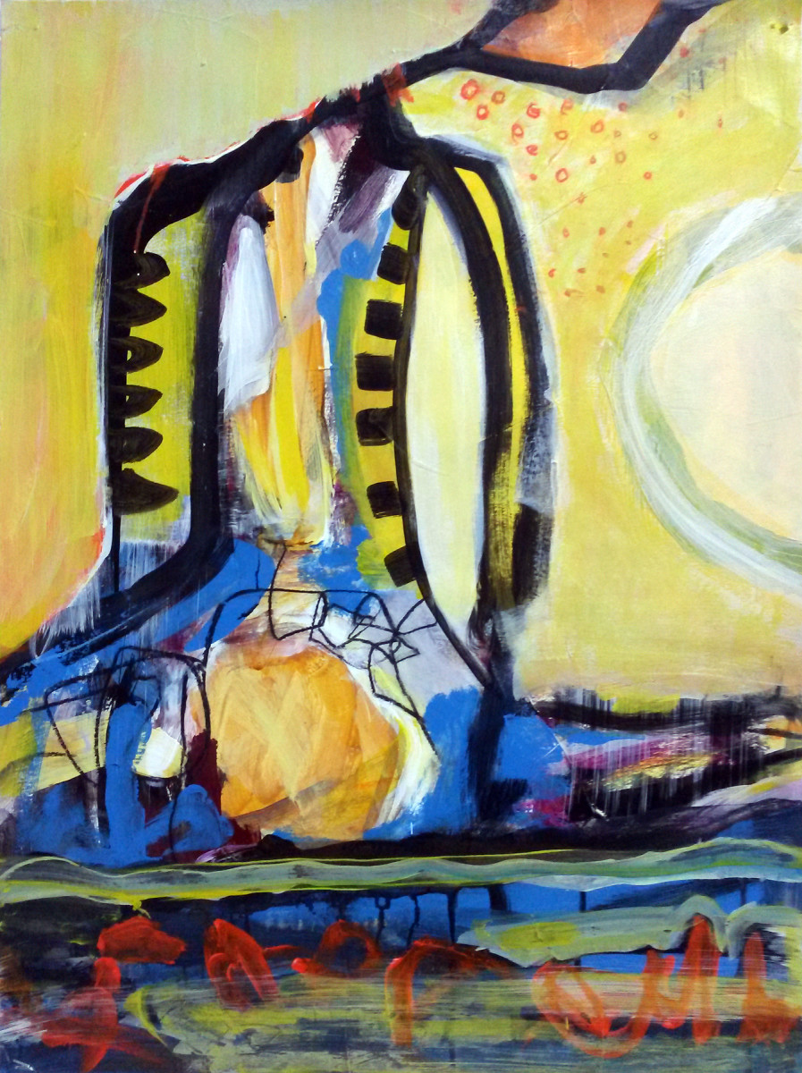 Pouring Stars by Barbara Martin 