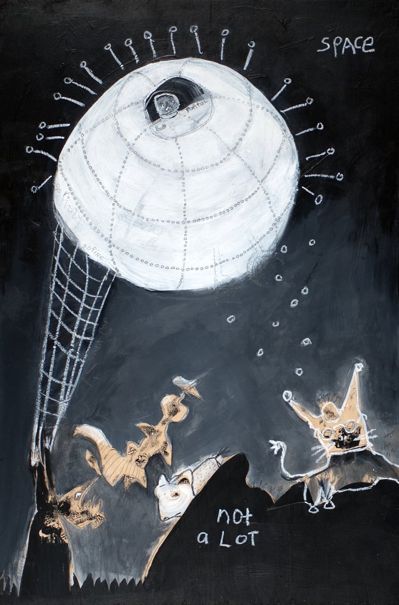 Rocket Bubble by Barbara Martin 