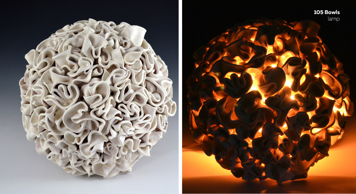 105 Bowl Lamp!!!! by Katie Carey 
