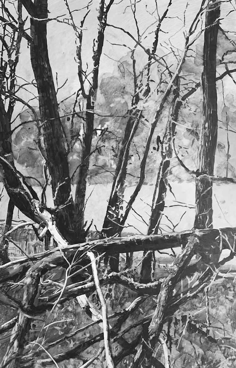 The hurdle #1 by Melody Spangaro 