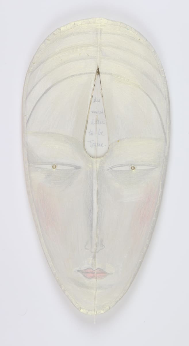Untitled  ("Buddha" Faces Wall Sculpture series) by Audra Skuodas 
