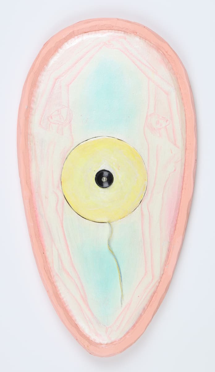 Untitled  ("Buddha" Faces Wall Sculpture series) by Audra Skuodas 