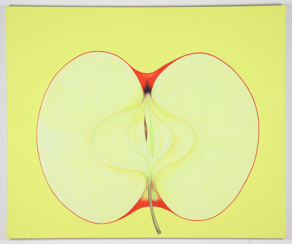 Untitled (Painting of Apple) by Audra Skuodas 