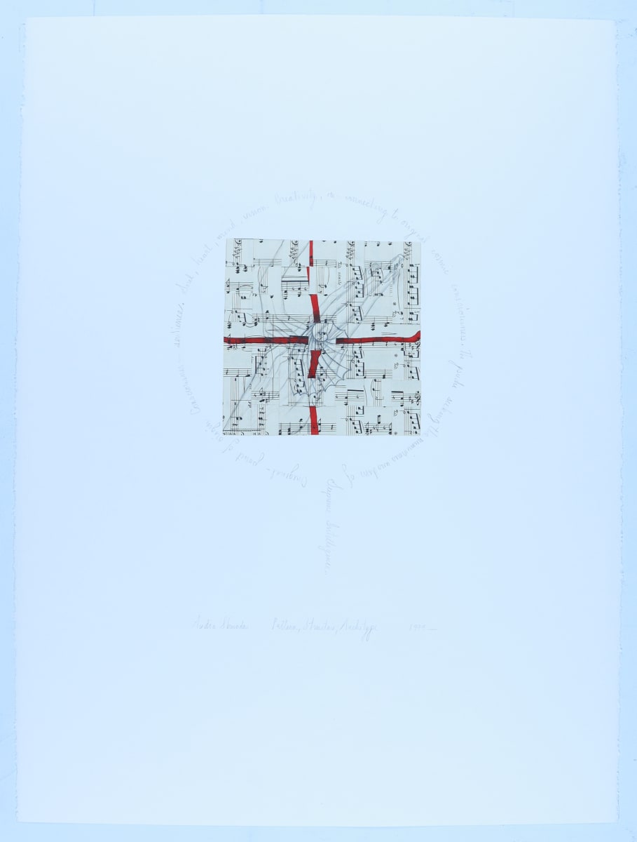 Pattern, Structure, Archetype by Audra Skuodas  Image: Original point of origin.  Consciousness -- sentience.  Soul, heart, mind, vision.  Creativity, re-connecting to original cosmic consciousness. The psyche seeking the numinous wisdom of Supreme Intelligence.  