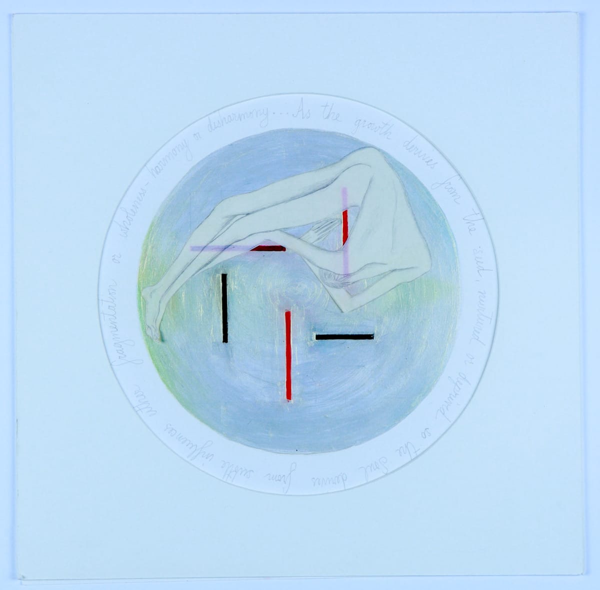 Untitled by Audra Skuodas  Image: As the growth derives from the seed, nurtured or deprived so the soul derives from subtle influences either fragmentation or wholeness -- harmony or disharmony. . . 