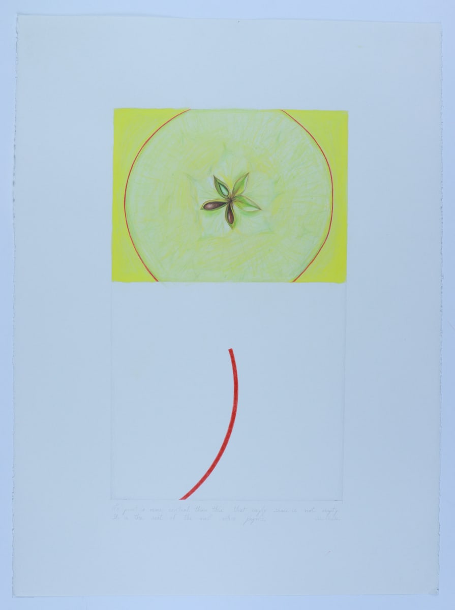 Untitled by Audra Skuodas  Image: No point is more central than this that empty space is not empty.  It is the seat of the most active physics.  -- John Wheeler