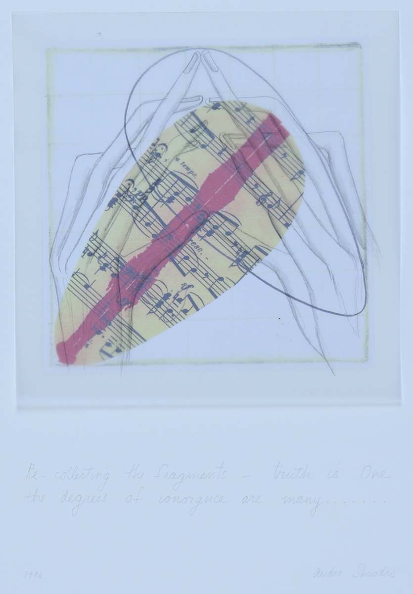 Untitled by Audra Skuodas  Image: Re-collecting the fragments -- truth is One the degrees of ignorance are many. . . 