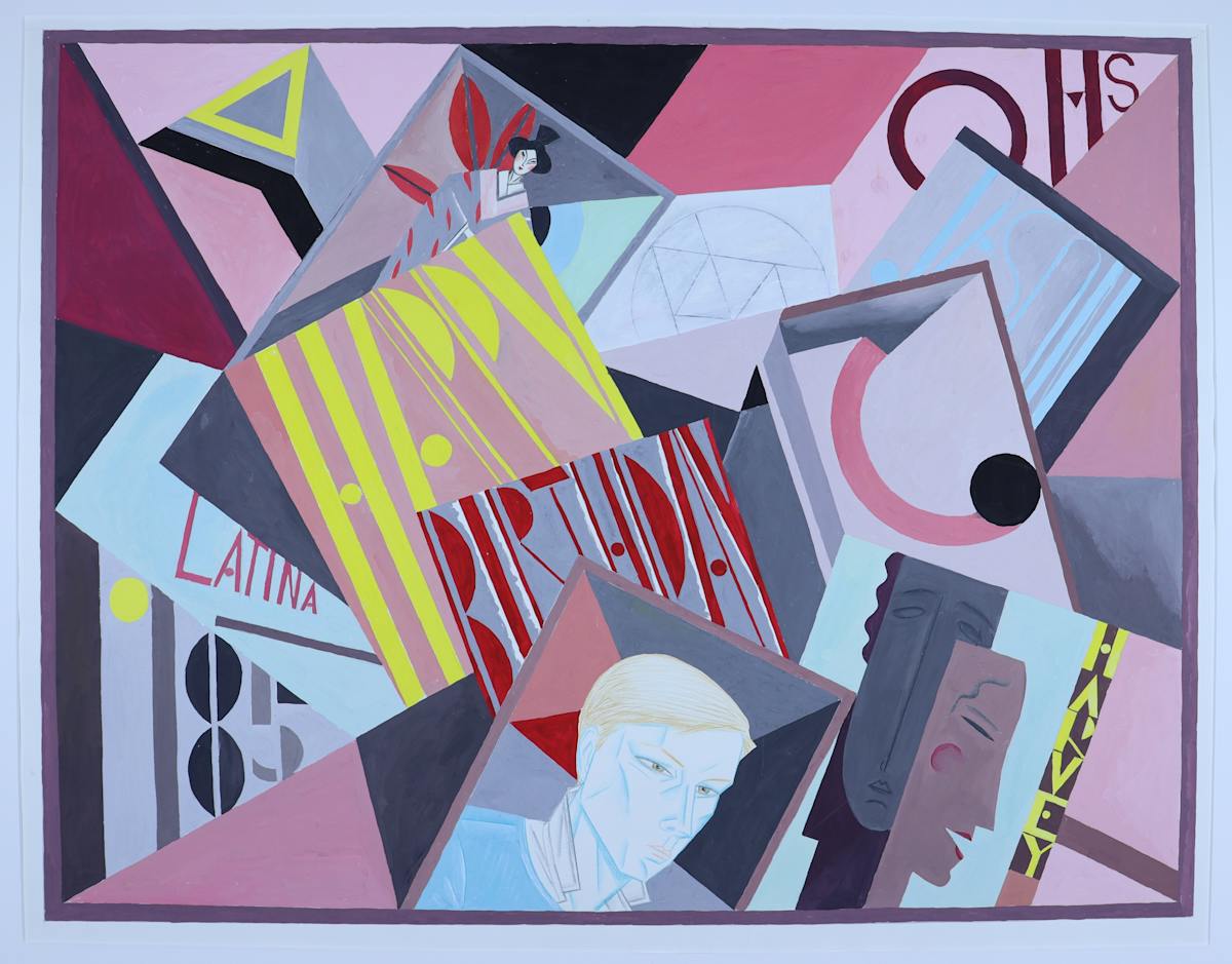 Happy Birthday 1985 by Audra Skuodas 