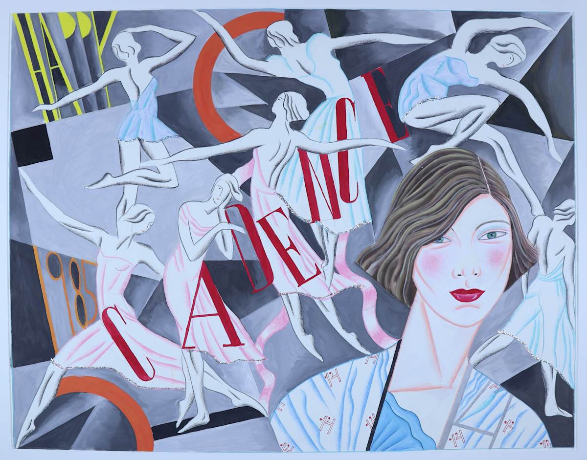 Happy Birthday 1985 by Audra Skuodas 