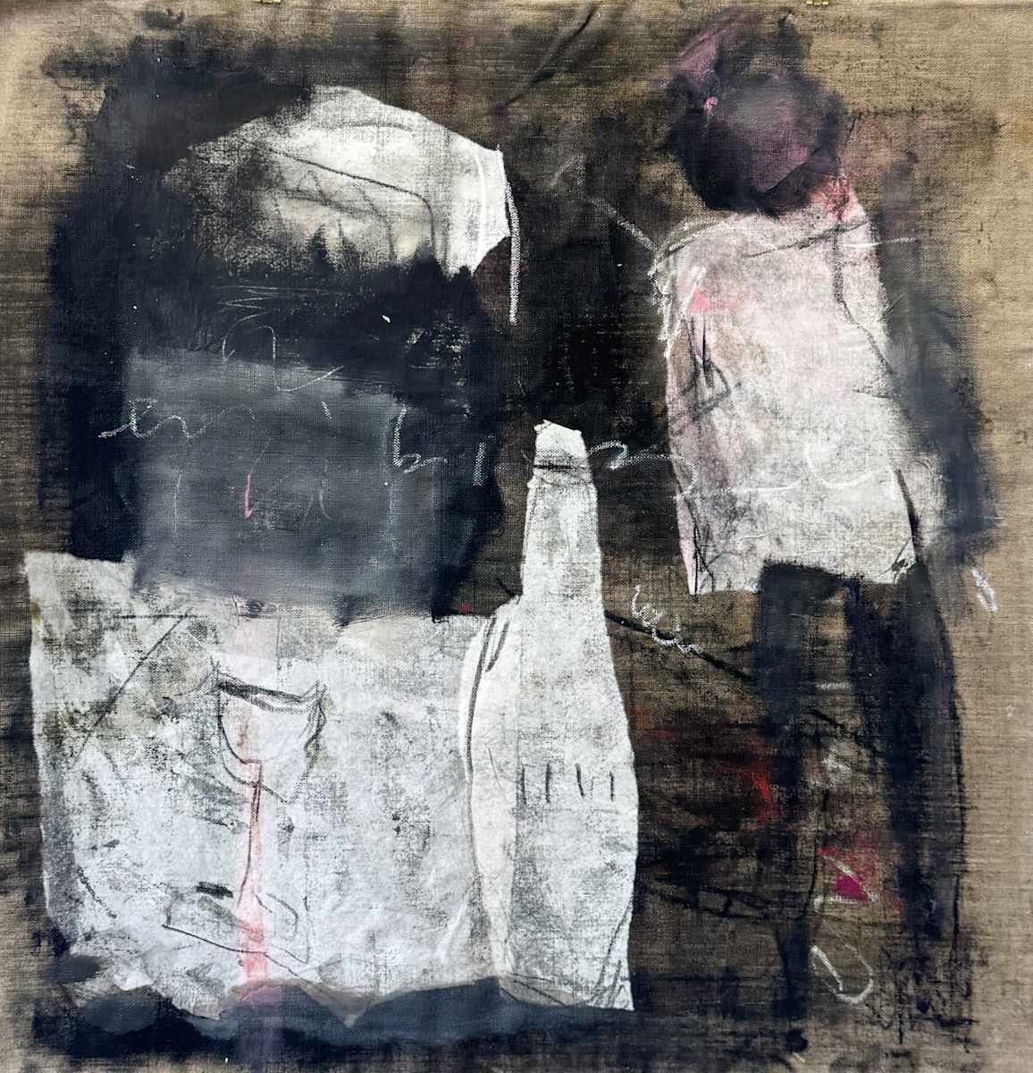 Drinking A Glass Of Wine by Petra Schott 