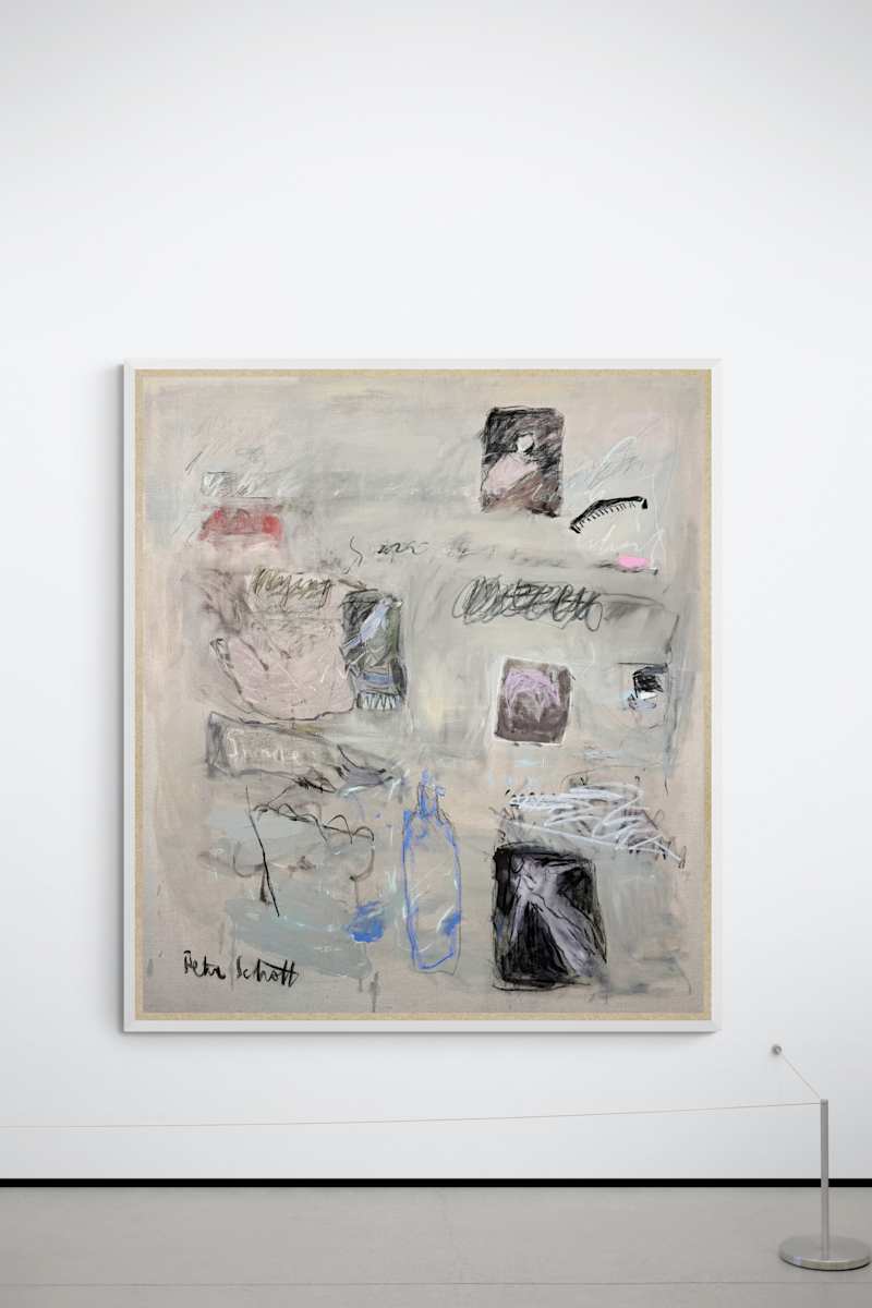 Disappearing Messages (Traces) by Petra Schott 