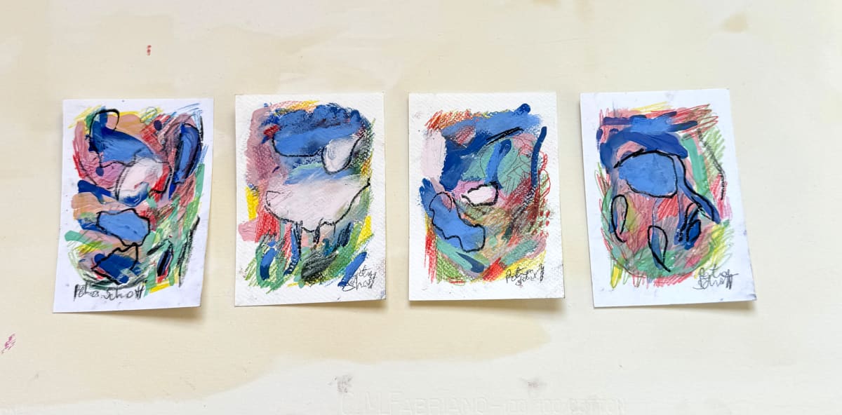 Art on a postcard by Petra Schott, Image 1.