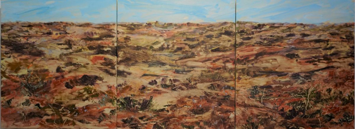 Uluru Landscape by Gillian Hughes 
