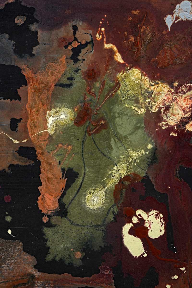 Black_with_yellow_splashes_detail (copy) by Karen Herold 