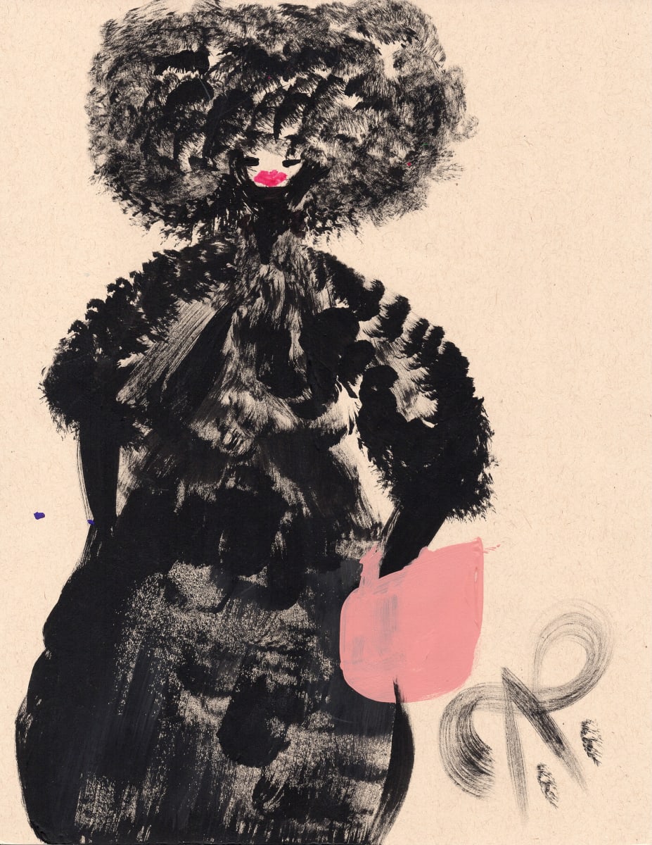Pink Lipstick by Natalia Pereira 