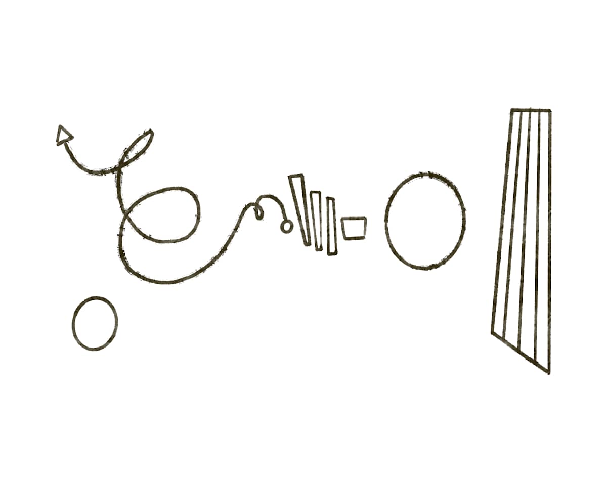 Abstract Line Art #2 by Jairus Bilo 