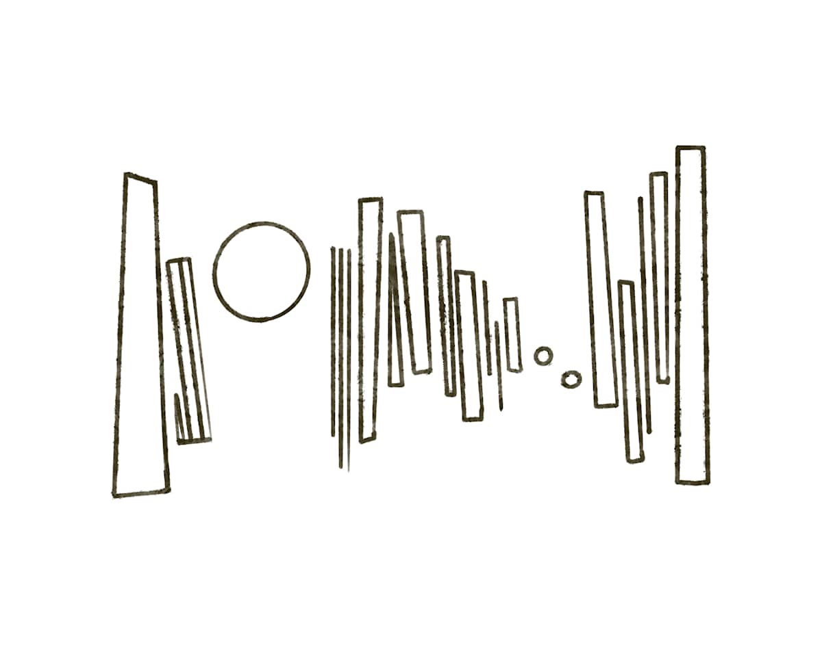 Abstract Line Art #3 by Jairus Bilo 