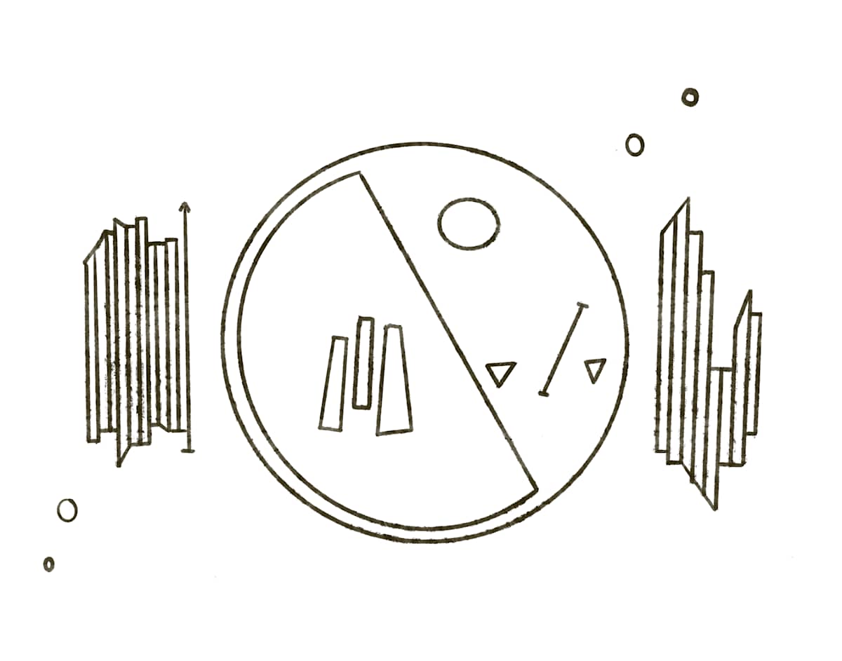 Abstract Line Art #5 by Jairus Bilo 