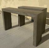 Grey Console Tables by Alexandria Knapik 