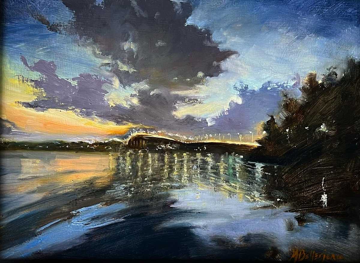 Glowing Bridges by Michaelann Bellerjeau 