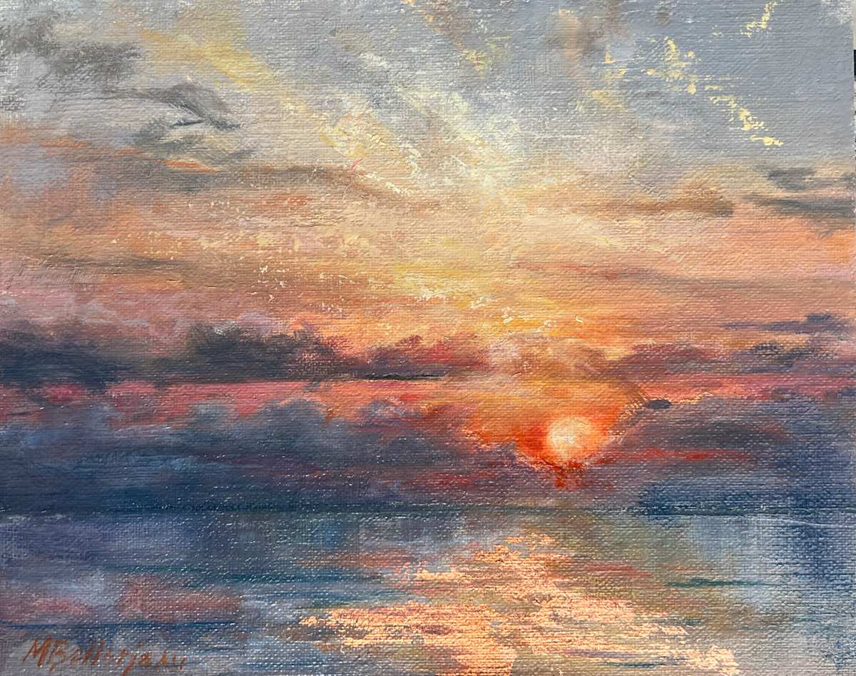 Copper Sky by Michaelann Bellerjeau 