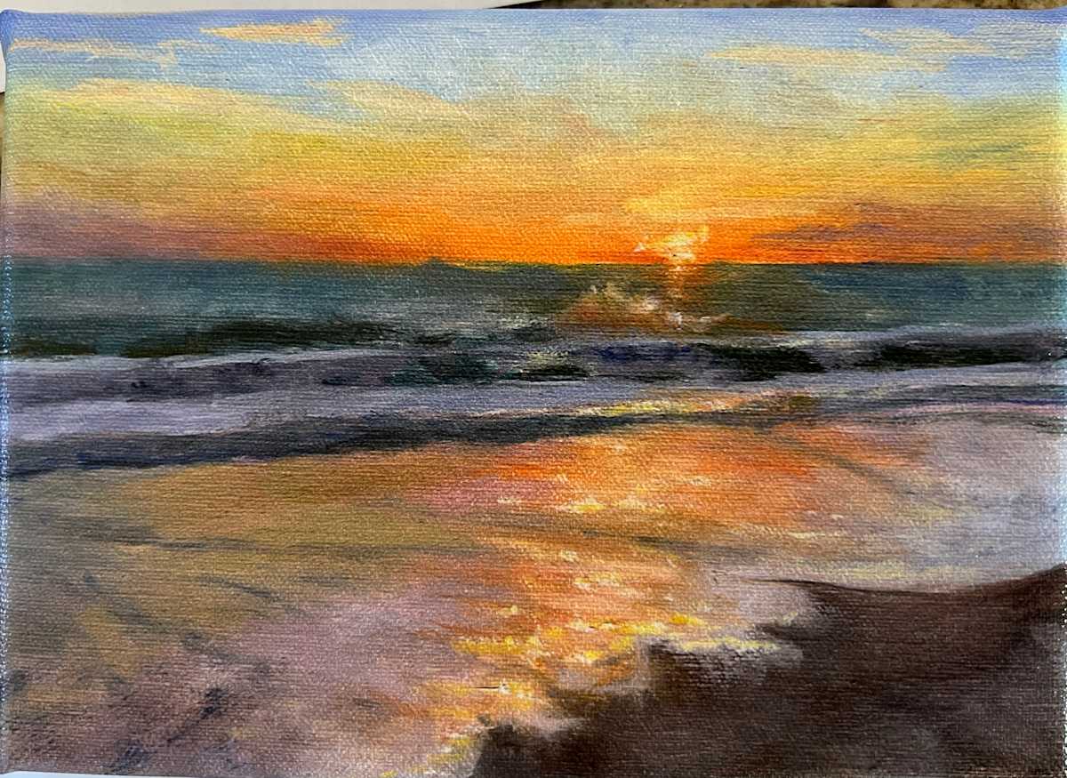 Morning Walk 1 by Michaelann Bellerjeau 