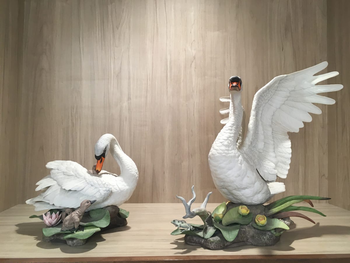 The Bird of Peace (Mute Swans) by Edward Marshall Boehm Studio 