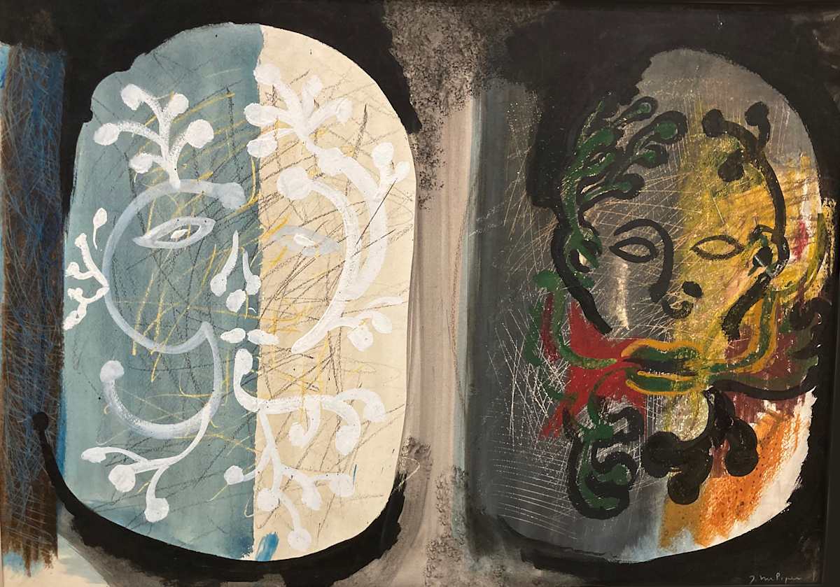 Foliate Heads by John Piper 