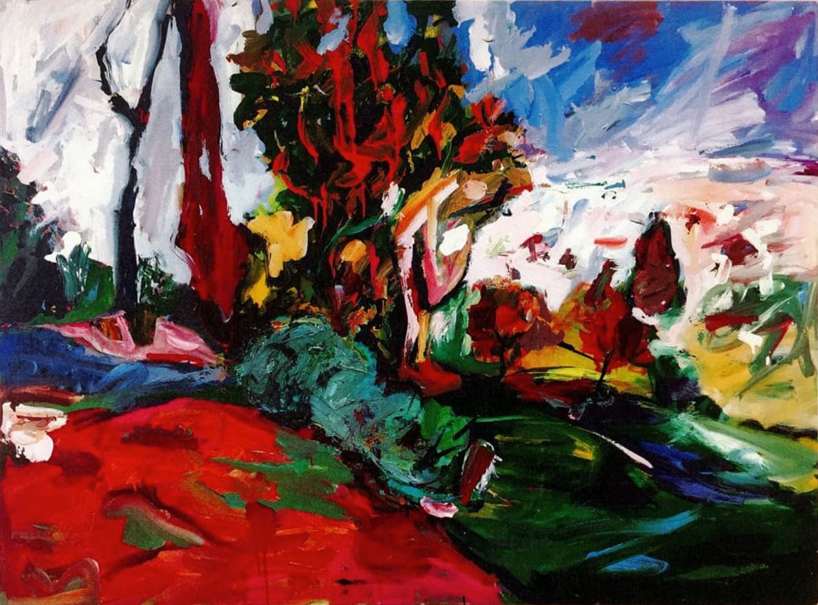 Abstract (landscape) by Lou Kaplan 