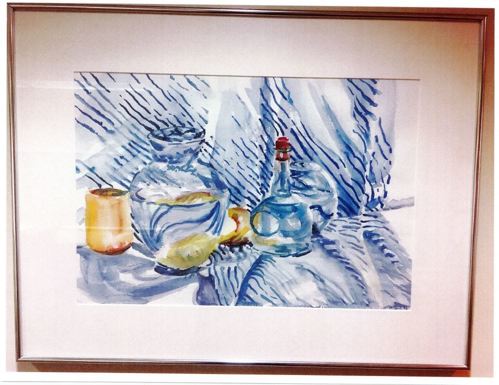 Still Life in Blues by Nancy Clark, Image 1.
